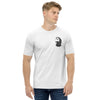 Kinukakesan Minimalist Men's T-shirt (white with black design)